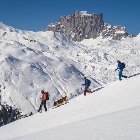Schneeschuhtour (Foto: © Thomas Herdieckerhoff) Schneeschuhtour
