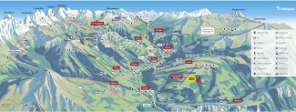 Karte Prättigau