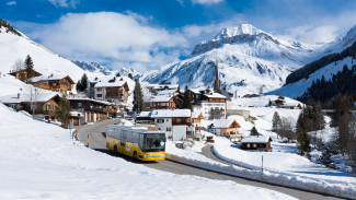 (Foto: © PostAuto) Postauto St. Antönien