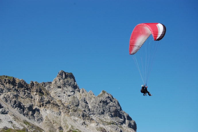 Tandemflug (Foto: © Hollenstein) Tandemflug