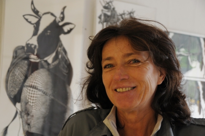 Künstlerin Monika Flütsch