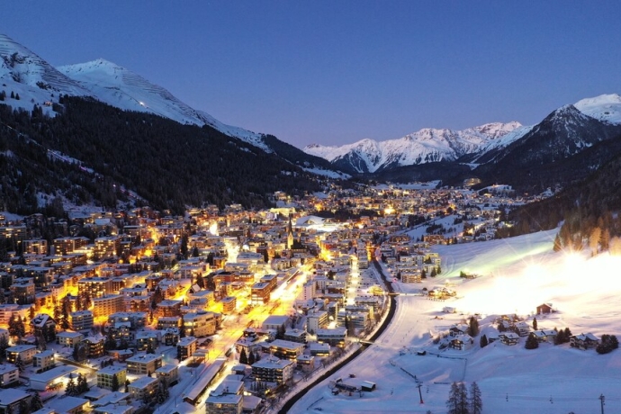 (Foto: ©Marcel Giger) Davos