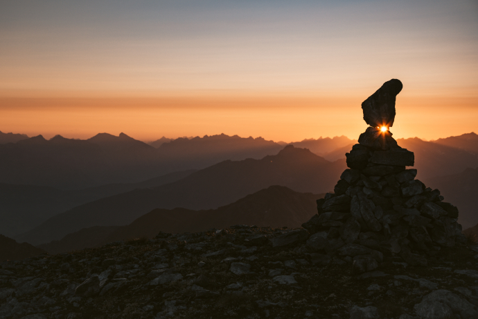 Alpinwandern Rätikon Sonnenaufgang