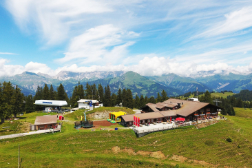 Bergbahnen Grüsch-Danusa Bergstation_Sommer