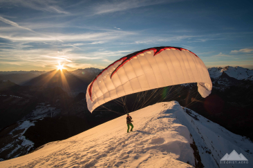 Gleitschirmfliegen Prättigau